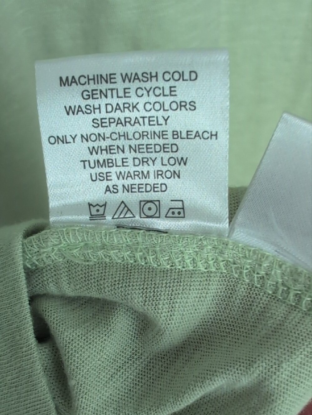 Nord River Mint Green V-Neck Long Sleeve Top - Picture 10 of 10